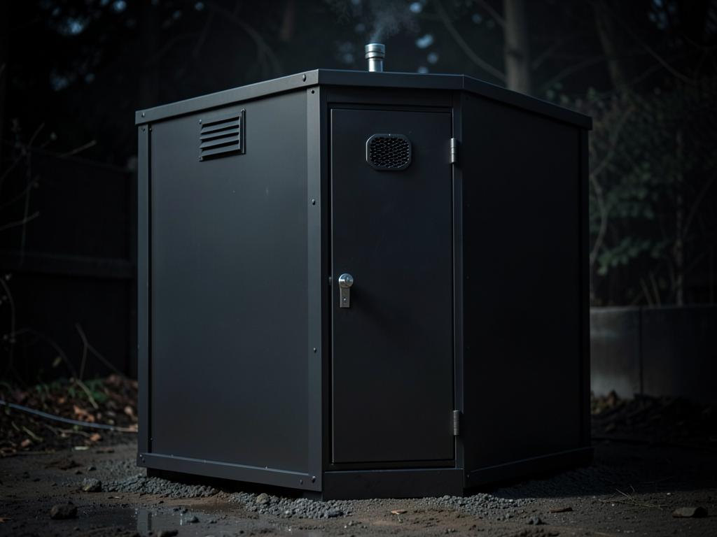 Bathing Cubicle — fabricated by R.K. Steel