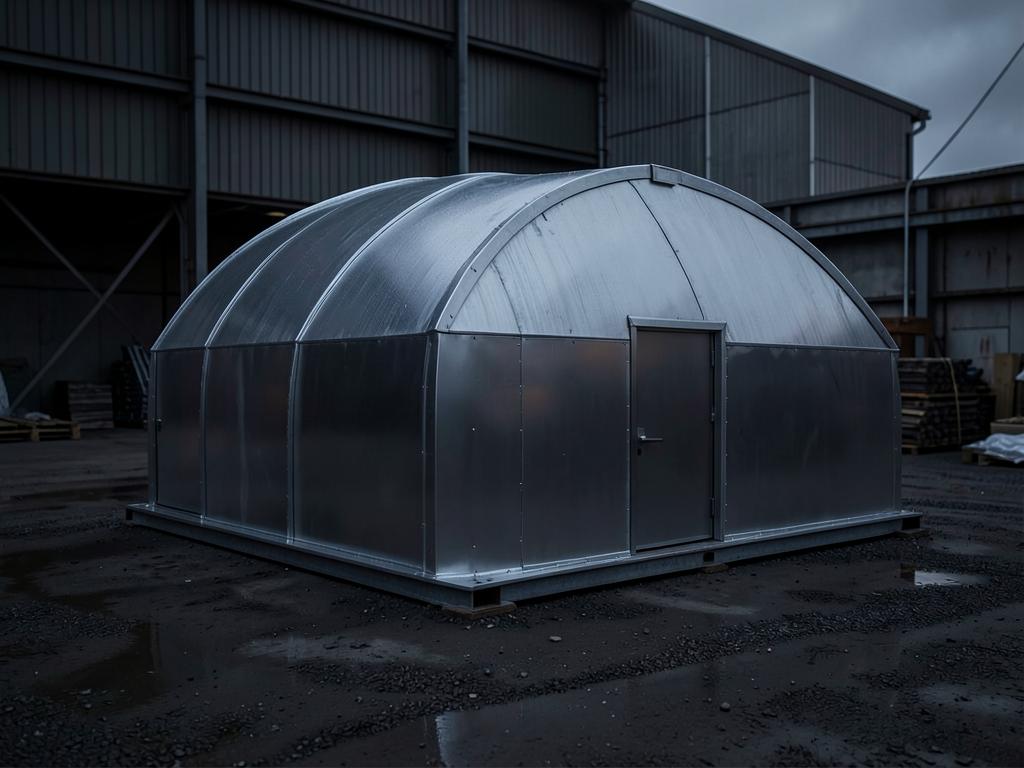 Dome Double Chakde — fabricated by R.K. Steel