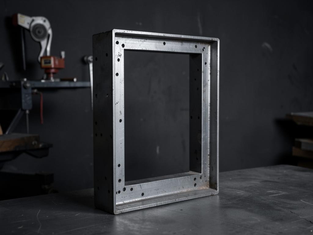Press Steel Door Frame — fabricated by R.K. Steel