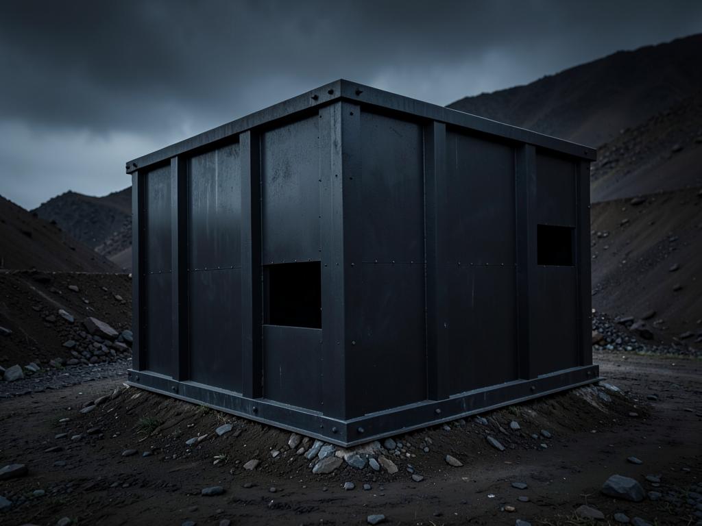 Steel Bunker — fabricated by R.K. Steel