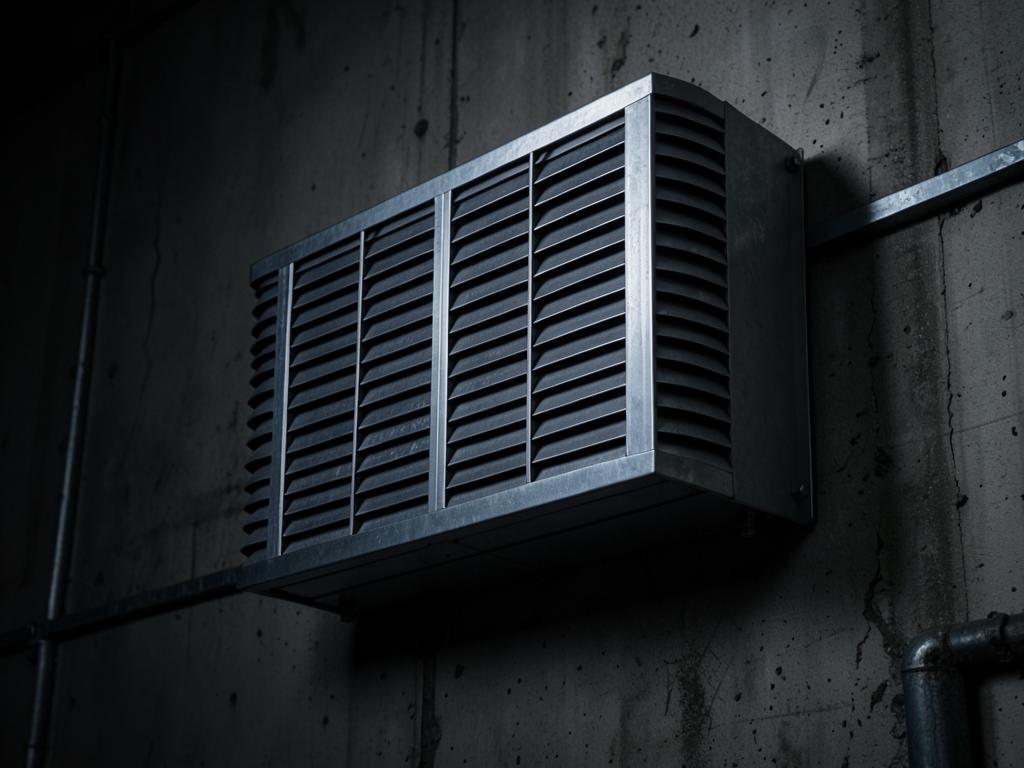 Steel Ventilator — fabricated by R.K. Steel